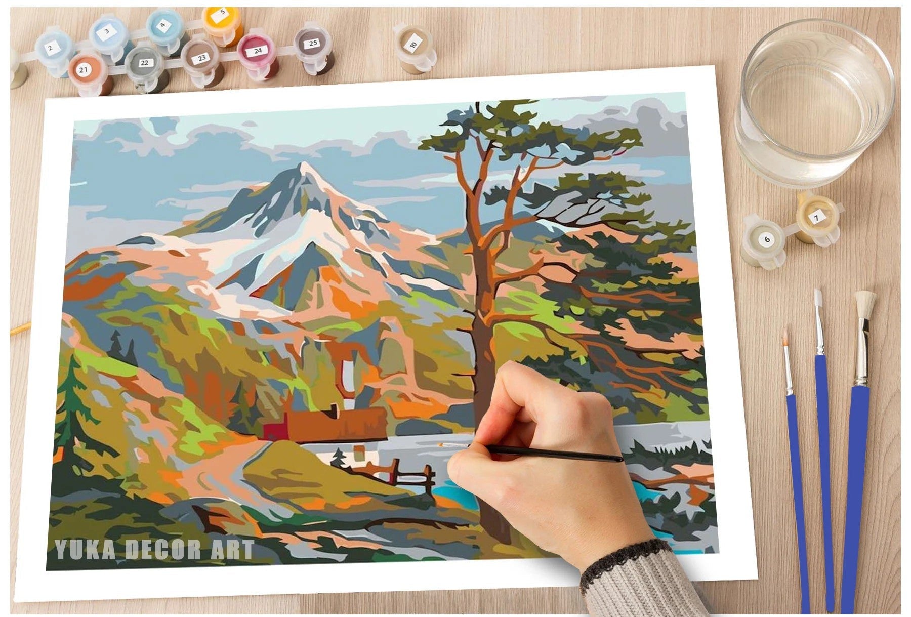 Paint by number