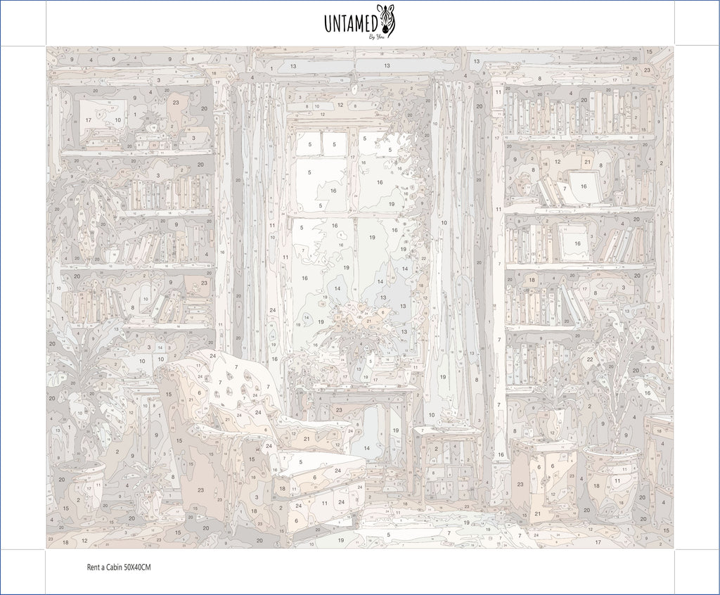 Paint By Numbers - Rent a Cabin