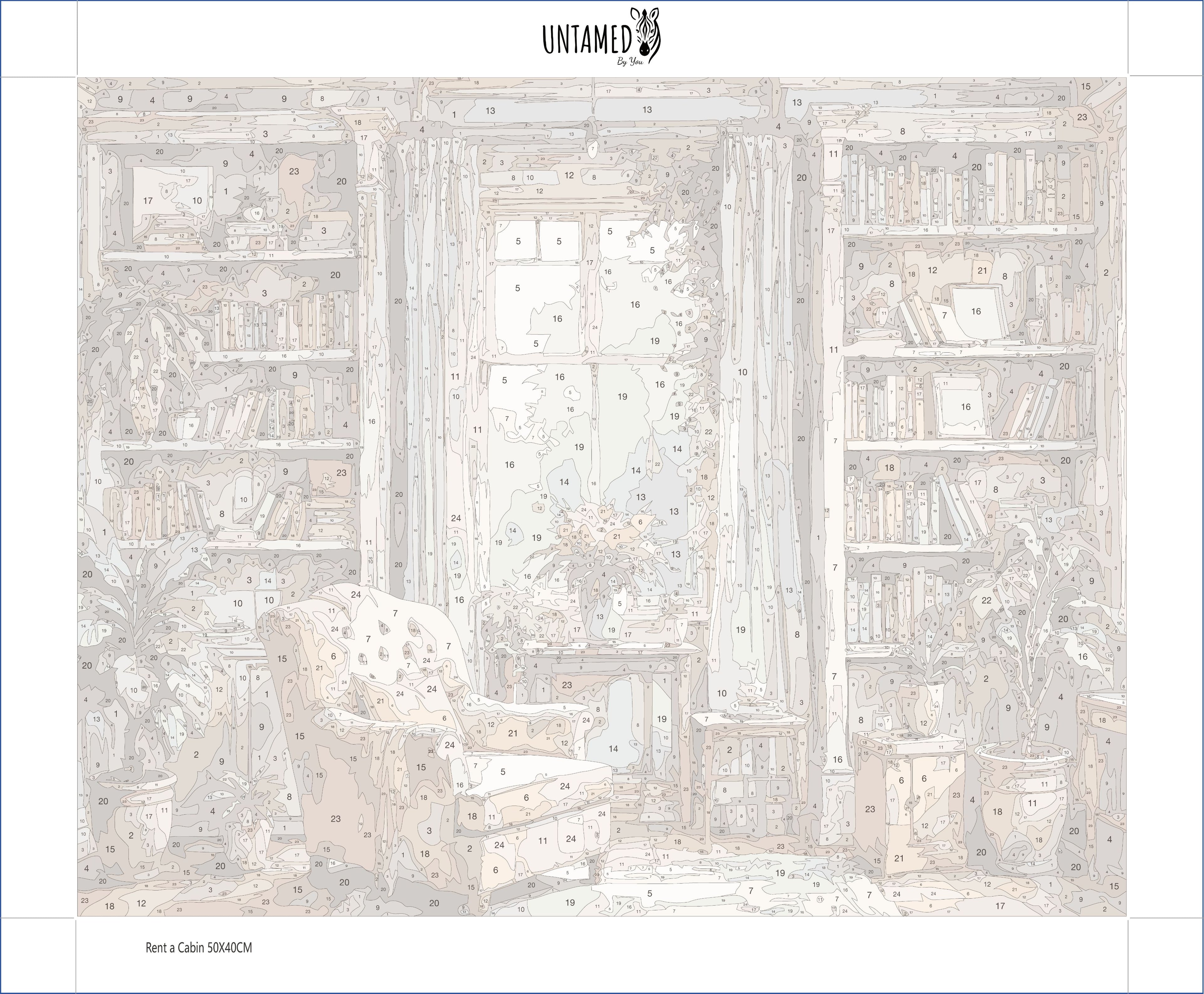 Paint By Number - Rent a Cabin