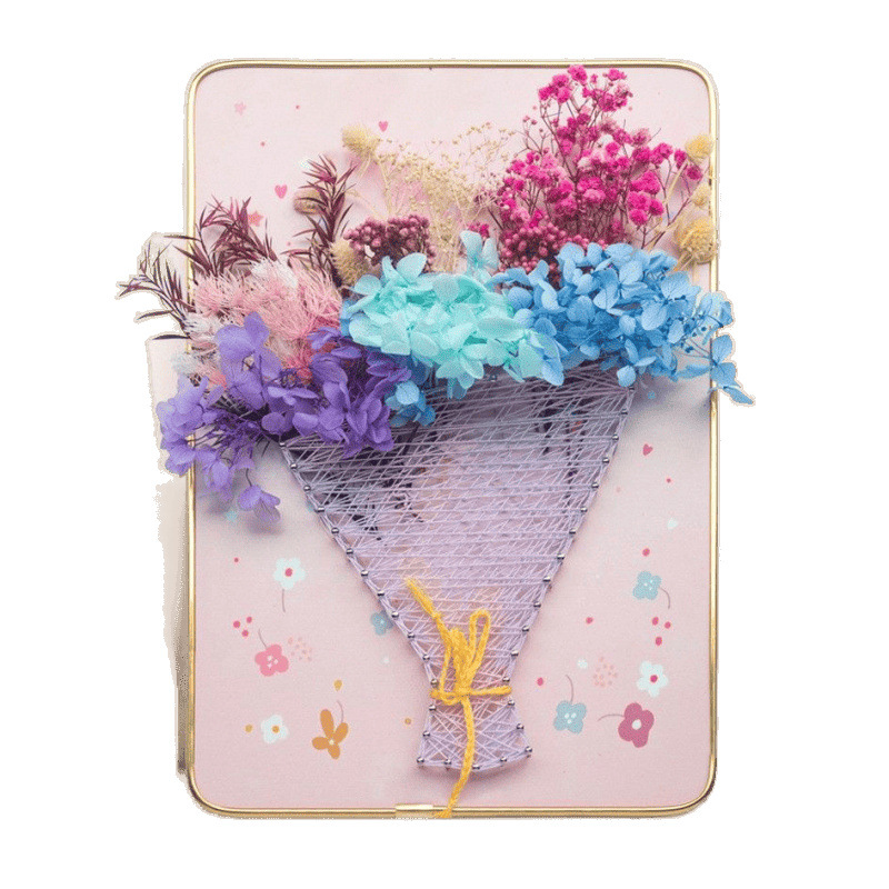 Purple Bouquet - String Art Set