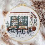 Borduurmoment - Romantic Corner Café