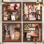 Wood Art - Sunny Cafe