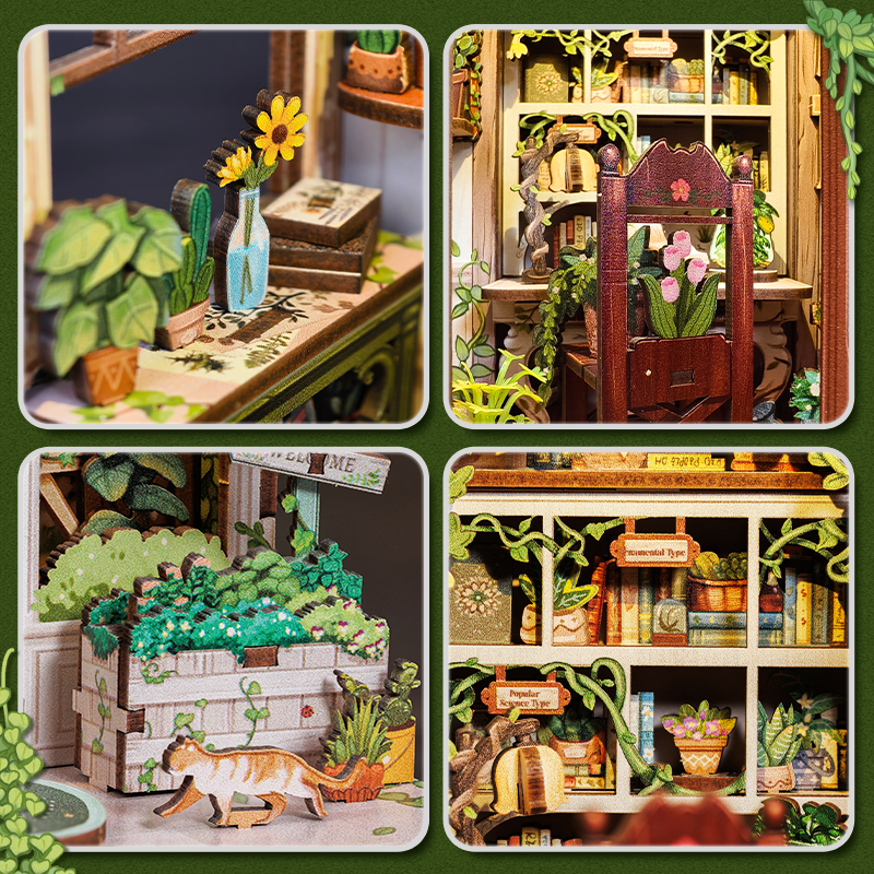 Wood Art - Green Life Bookshop