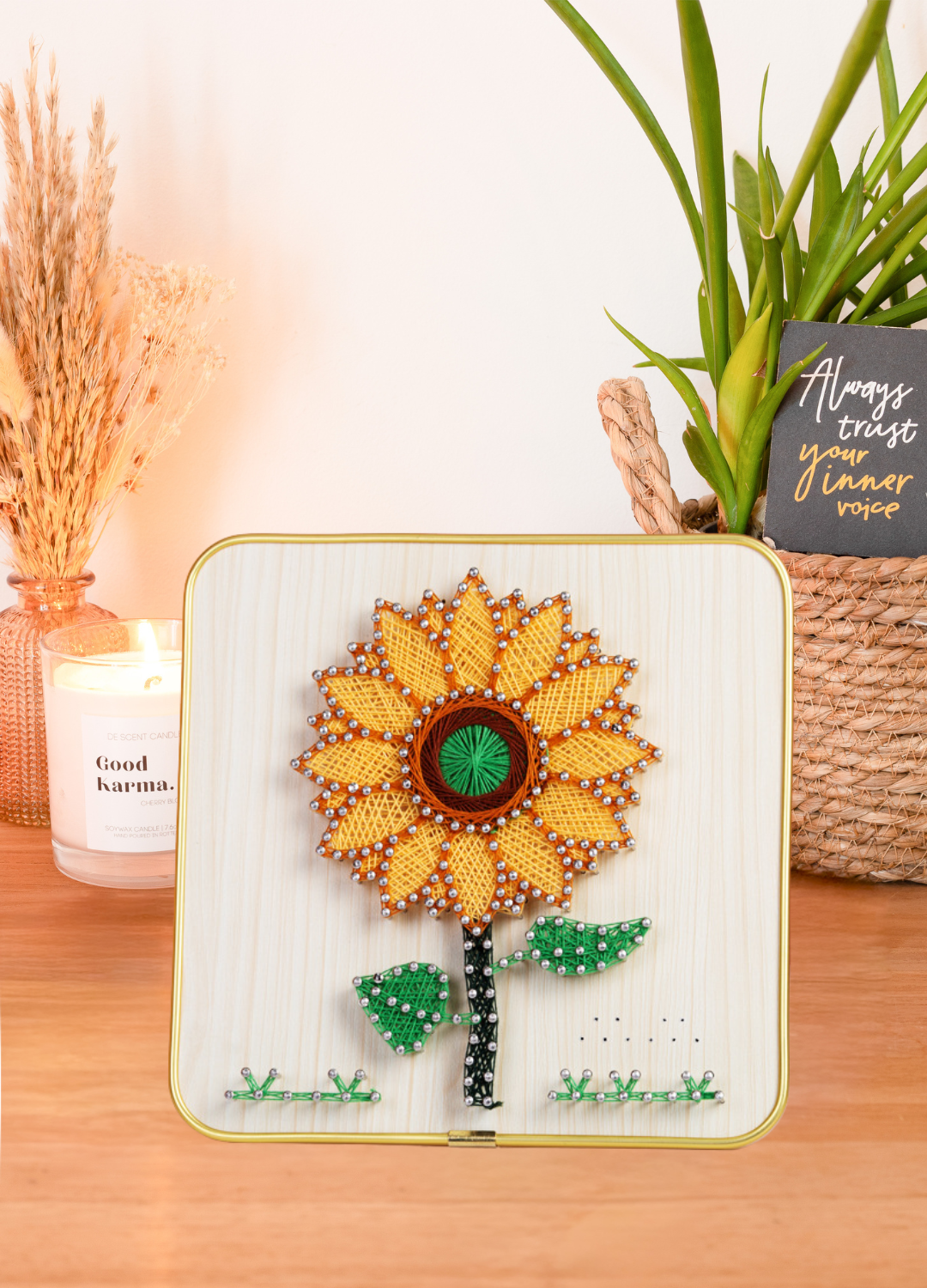 Sunflower Shine – String Art Set