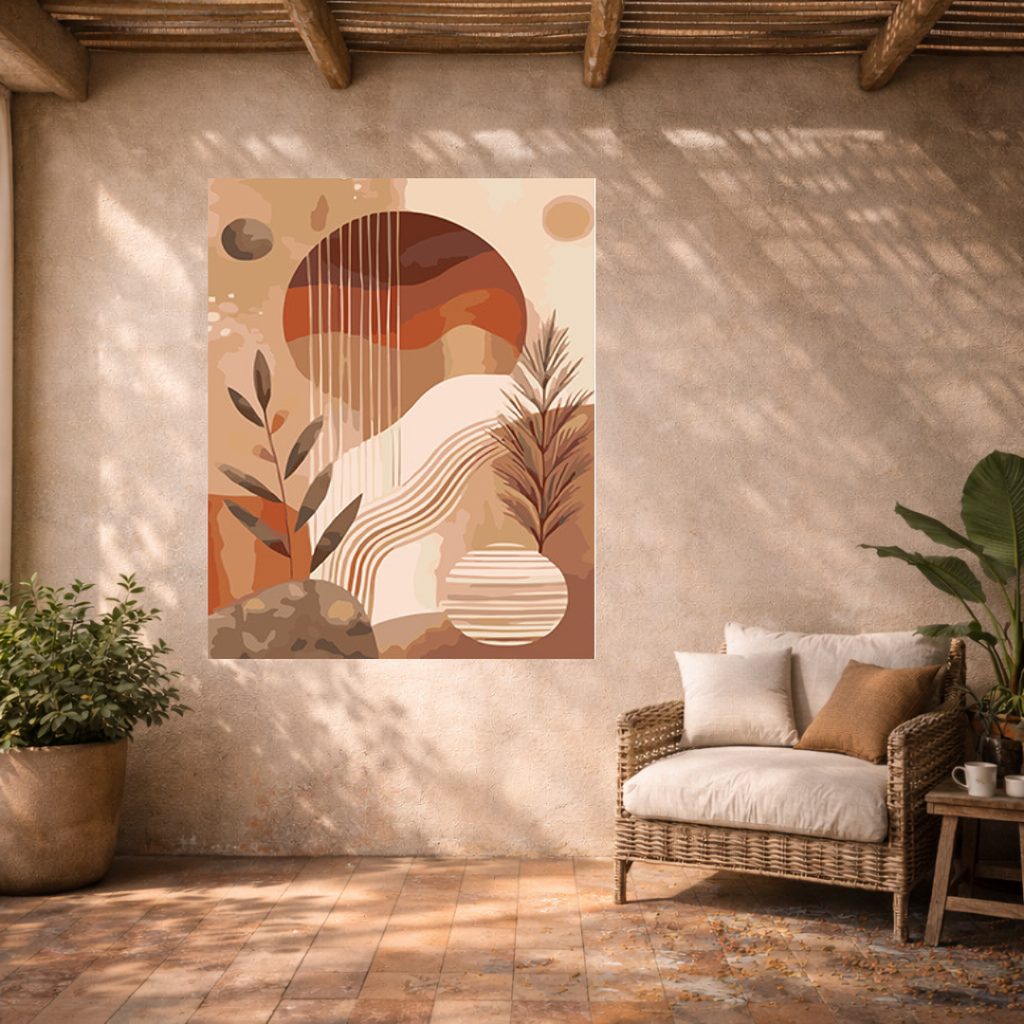 Paint By Numbers – Earth Rhythm I