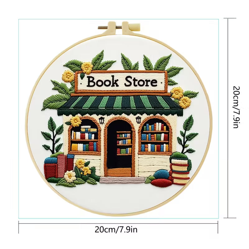 Borduurmoment - The Little Bookshop