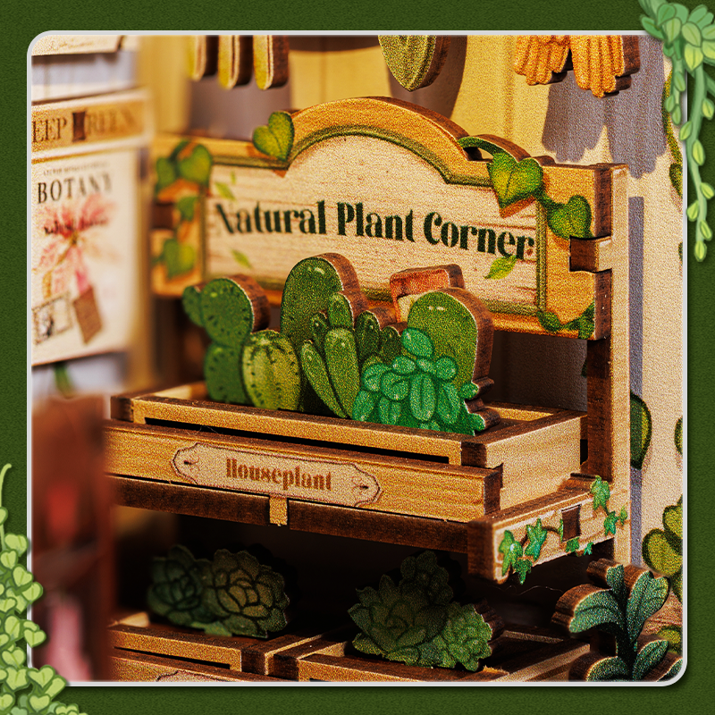 Wood Art - Green Life Bookshop