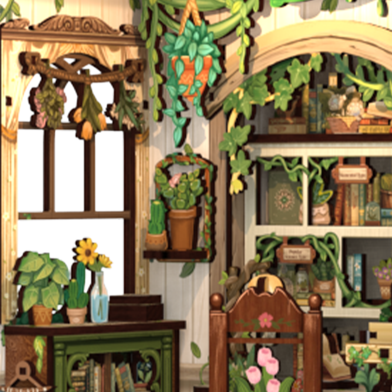 Wood Art - Green Life Bookshop