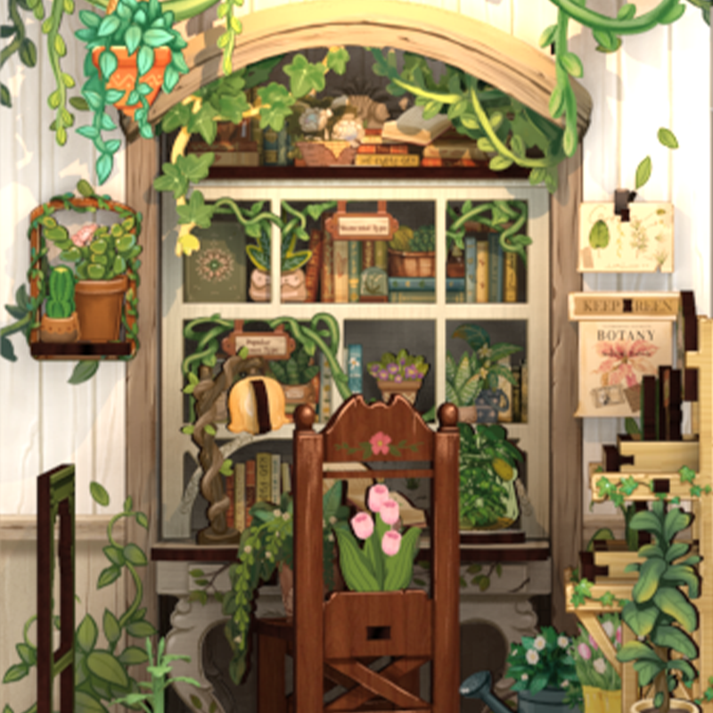 Wood Art - Green Life Bookshop