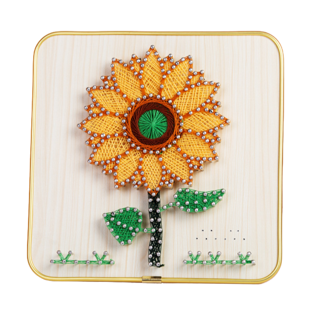 Sunflower Shine – String Art Set