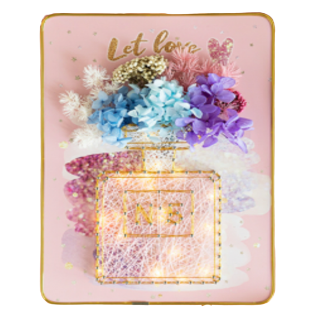 Floral Perfume Dream – String Art Set