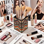 Diamond Pen Holder – Warm Chevron