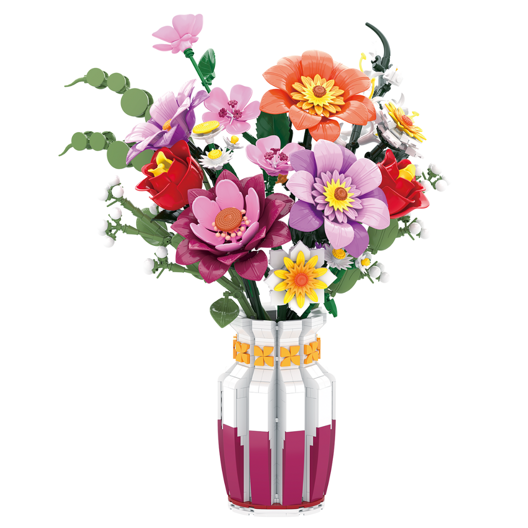 Flower Blocks - Spring Bouquet