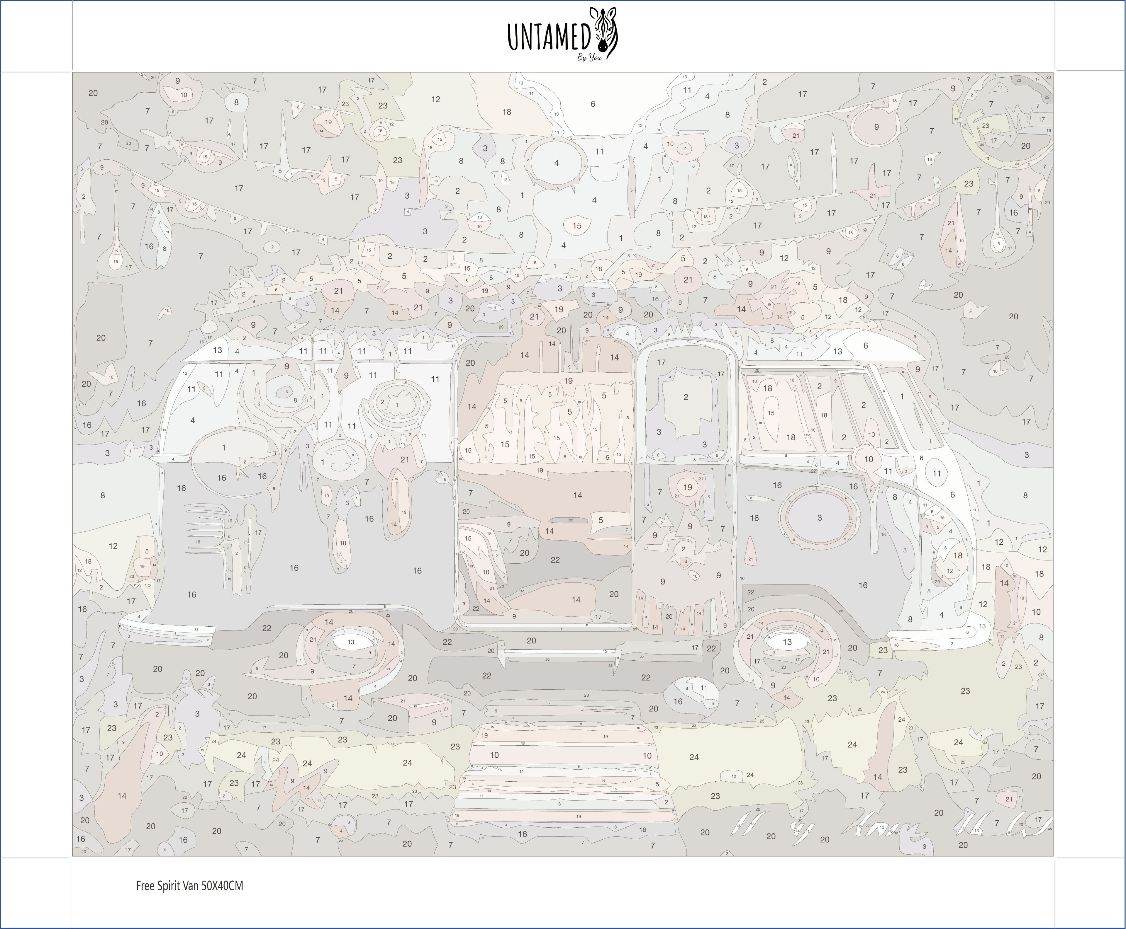 Paint By Number - Free Spirit Van