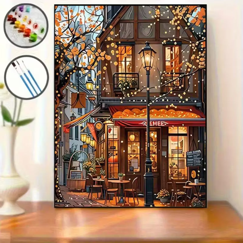 Paint By Number - Evening in Paris