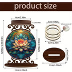 Diamond Candle Holder – Lotus Light