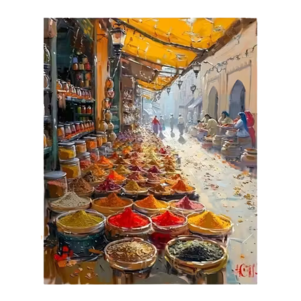 Paint By Numbers - Colors of Morocco