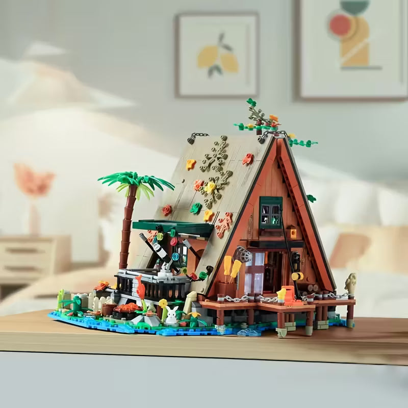 Flower Blocks - Forest Cabin