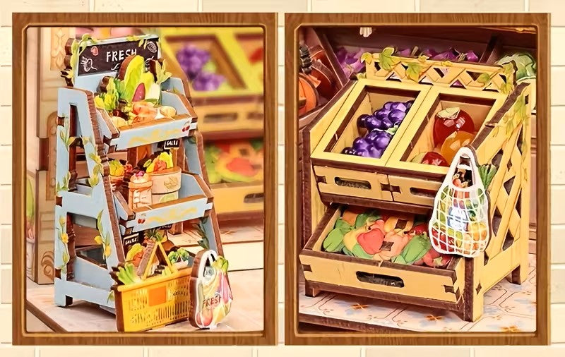 Wood Art - The greens grocery