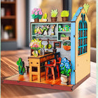 Wood Art - Bloomy Flower Shop