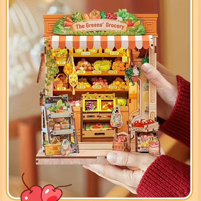 Wood Art - The greens grocery