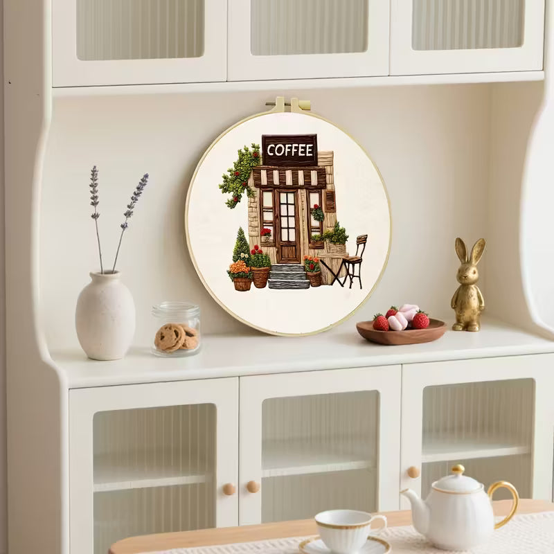 Borduurmoment - The Vintage Coffee Shop