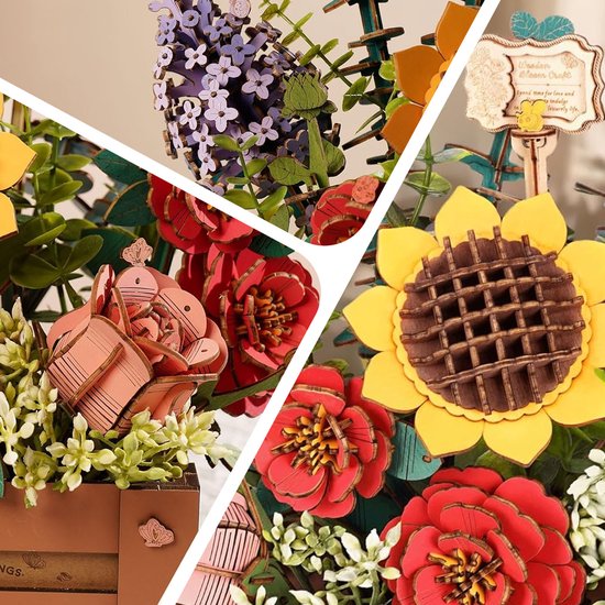 Wood art - Wooden Bloom Box