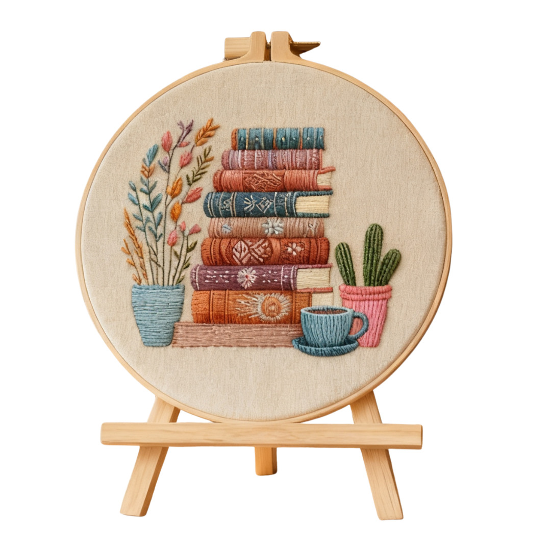 Ensemble de broderie - Thé et Contes