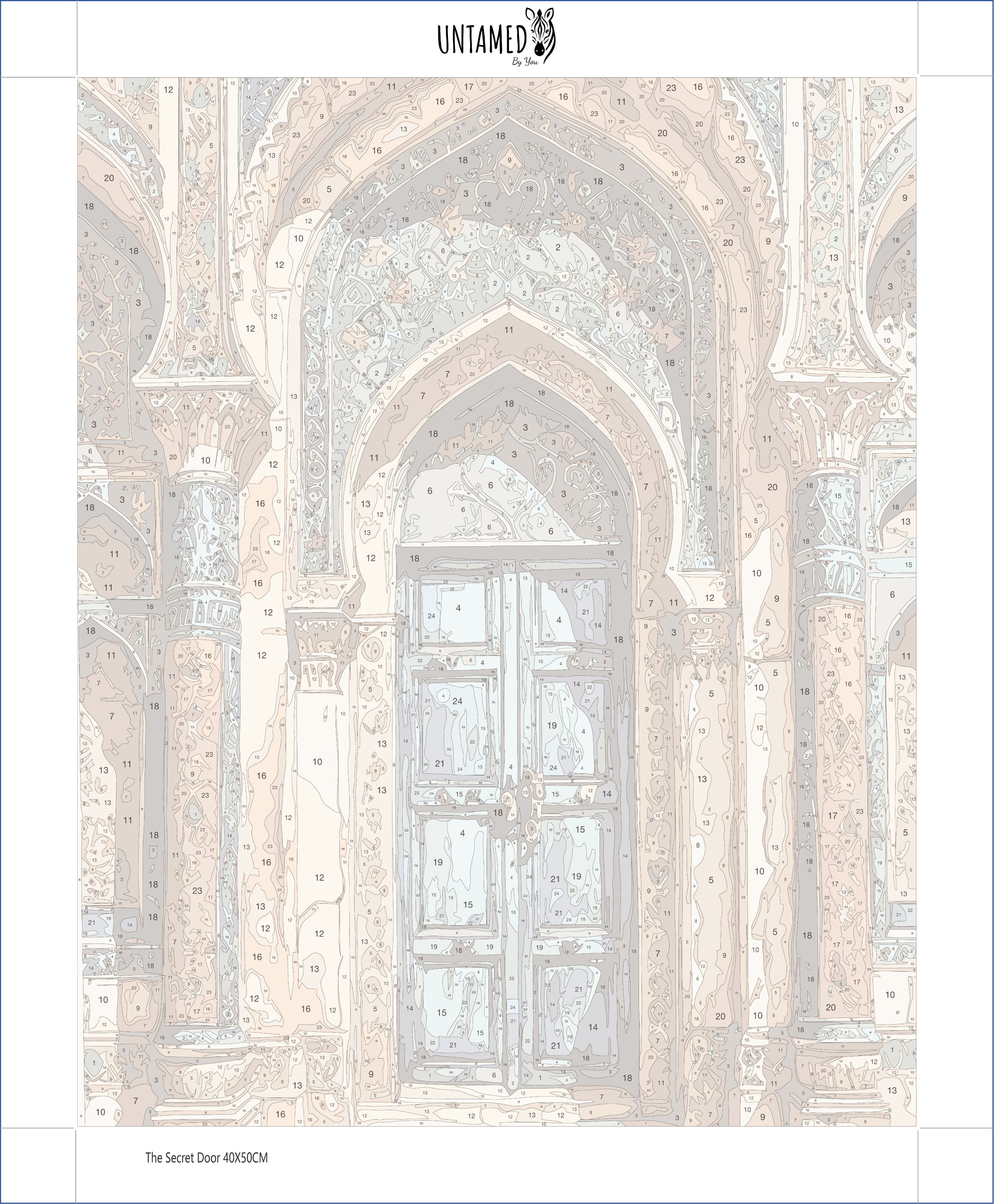 Paint By Number - The Secret Door