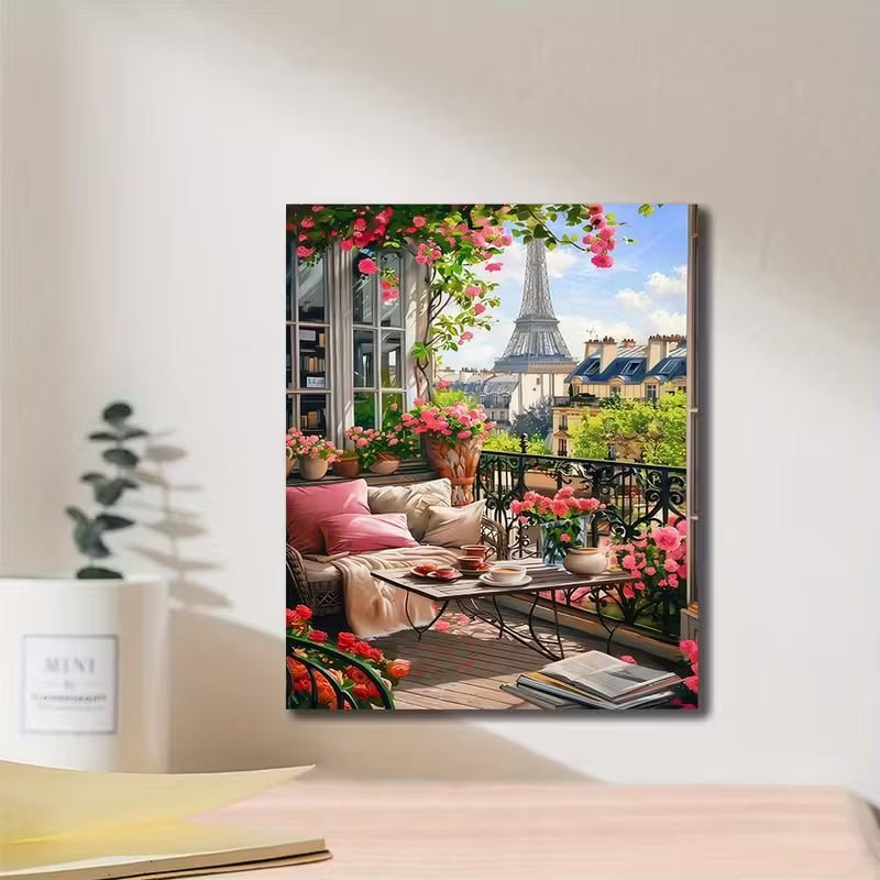 Paint By Number - Brunch in Paris