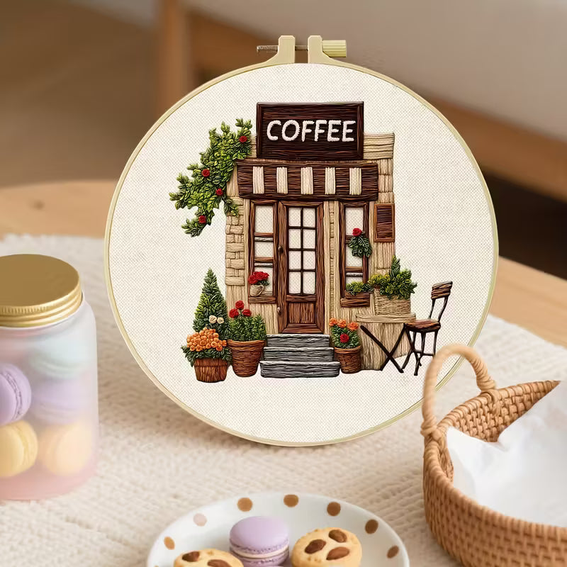 Borduurmoment - The Vintage Coffee Shop