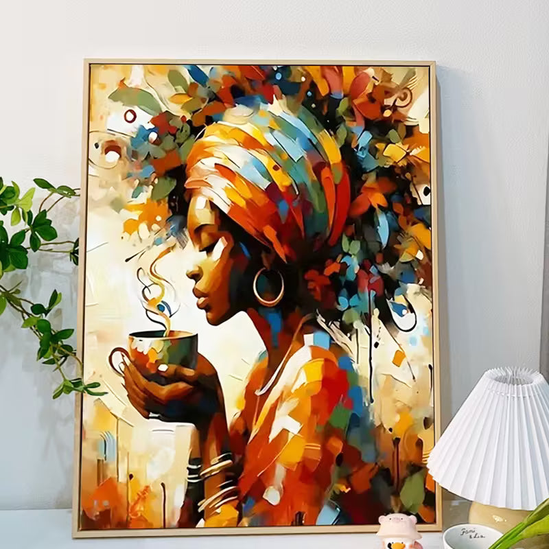 Paint By Number - African Morning