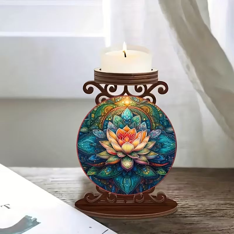Diamond Candle Holder – Lotus Light