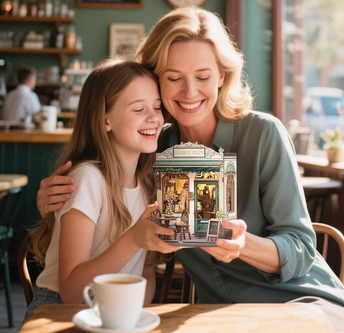 Wood Art - Sunny Cafe