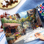 Paint By Number - Blooming Village