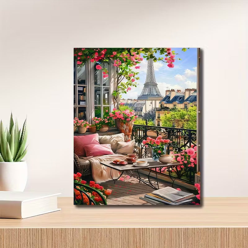 Paint By Number - Brunch in Paris