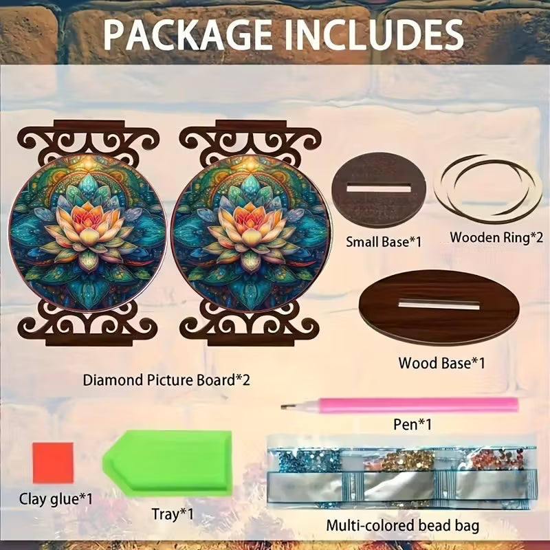 Diamond Candle Holder – Lotus Light