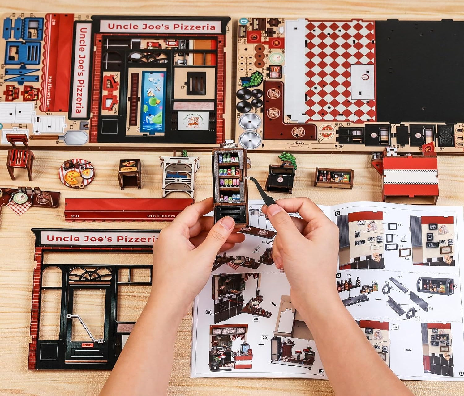 Wood Art - Uncle Joe's Pizzeria