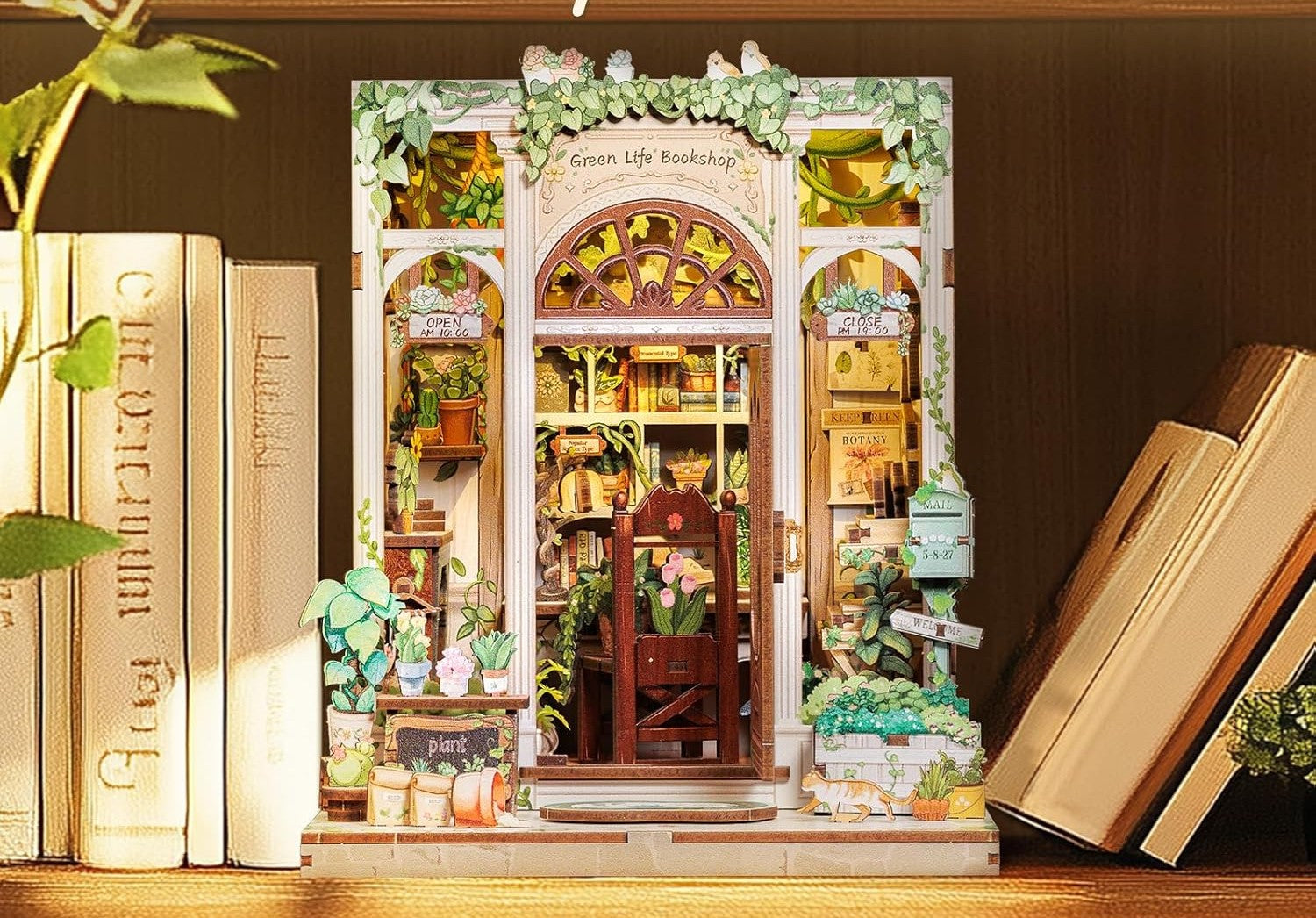 Wood Art - Green Life Bookshop