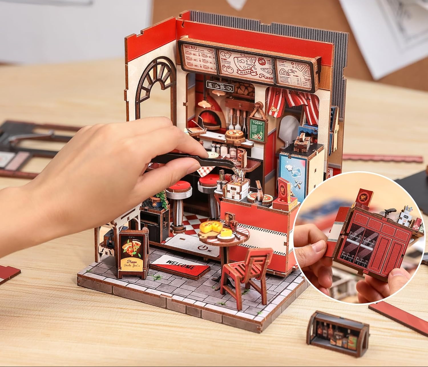 Wood Art - Uncle Joe's Pizzeria