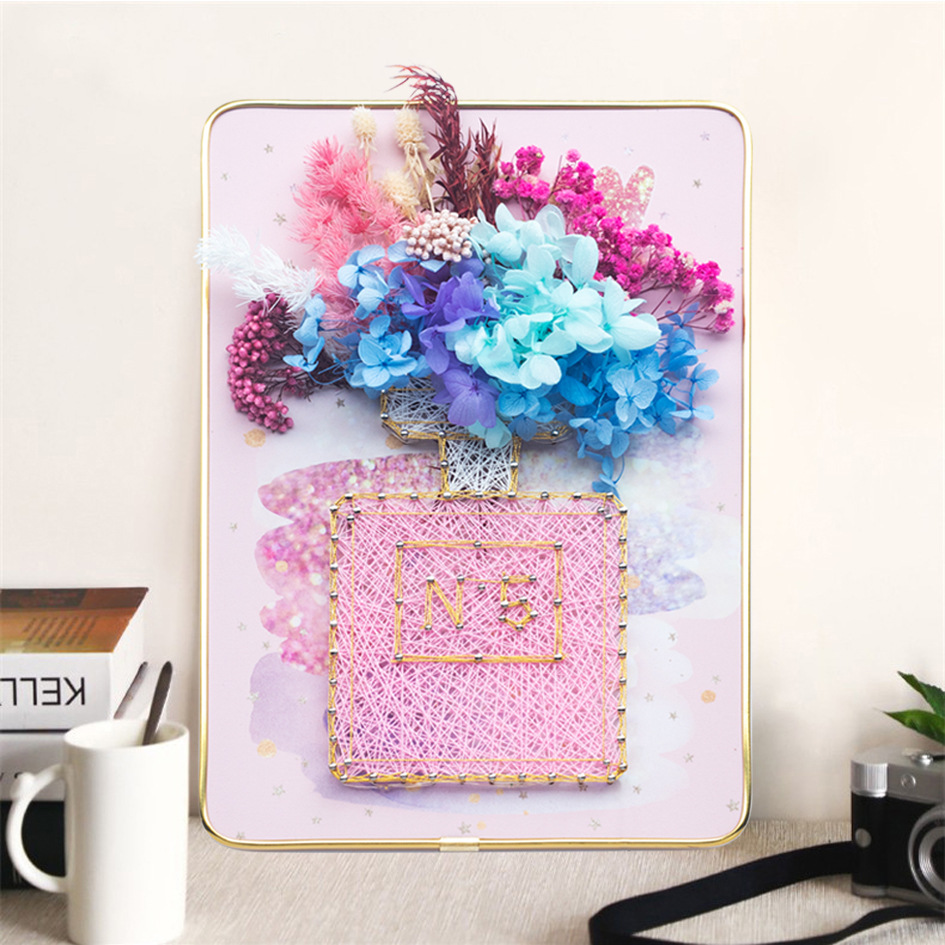 Floral Perfume Dream – String Art Set