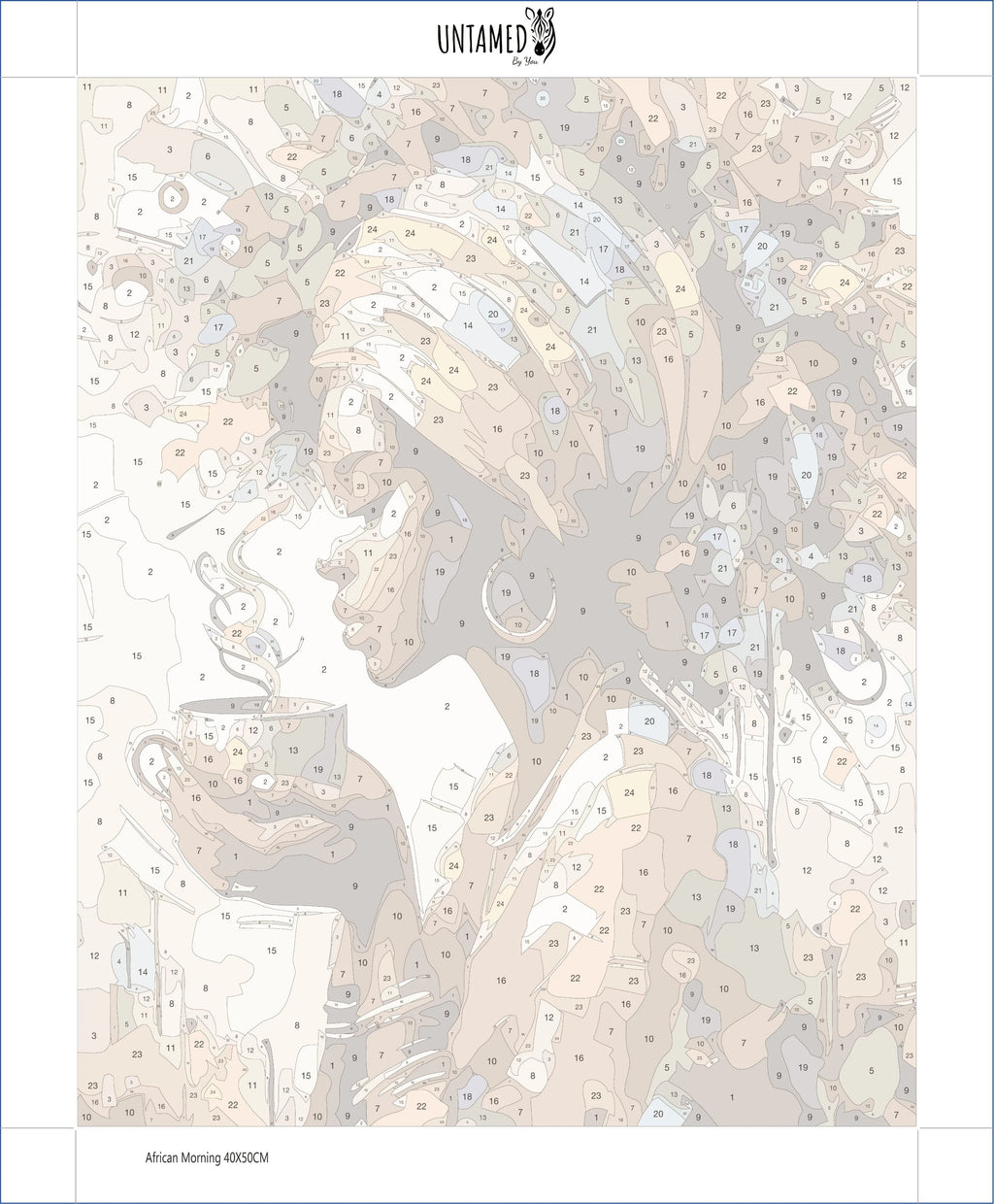 Paint By Numbers - African Morning