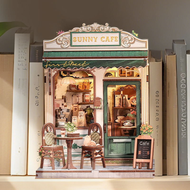 Wood Art - Sunny Cafe