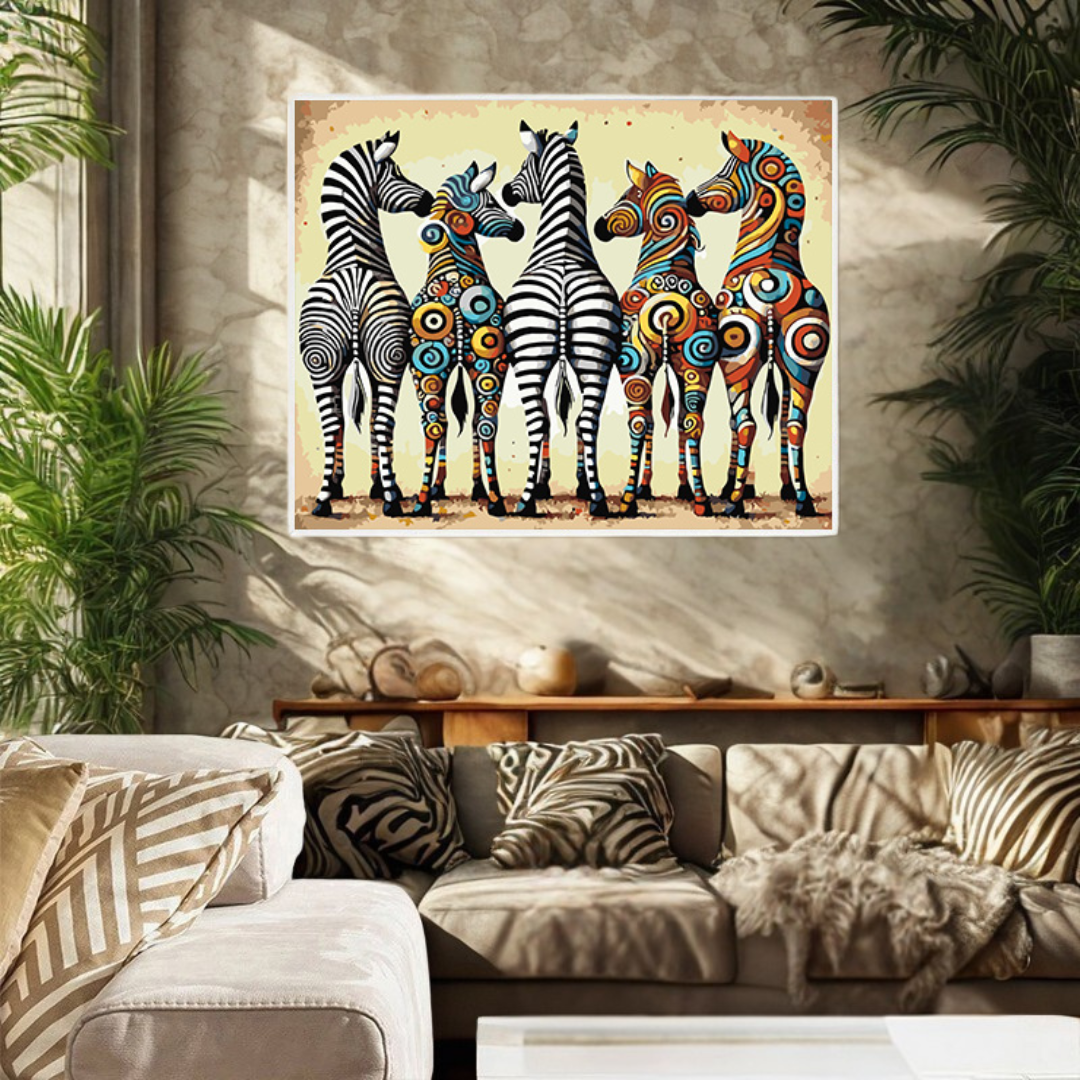 Paint By Numbers – Untamed Stripes