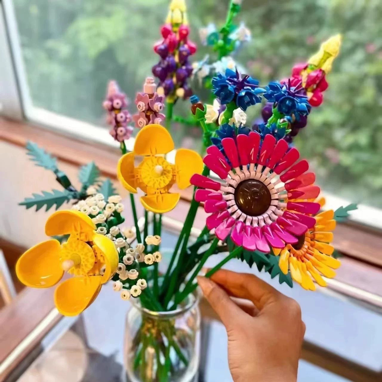 Flower Blocks – Wild Garden Bouquet