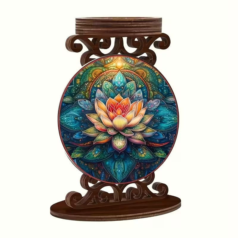 Diamond Candle Holder – Lotus Light