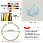 Borduurmoment - The Wildflower Walk