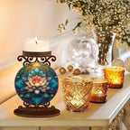 Diamond Candle Holder – Lotus Light