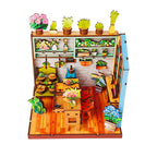 Wood Art - Bloomy Flower Shop