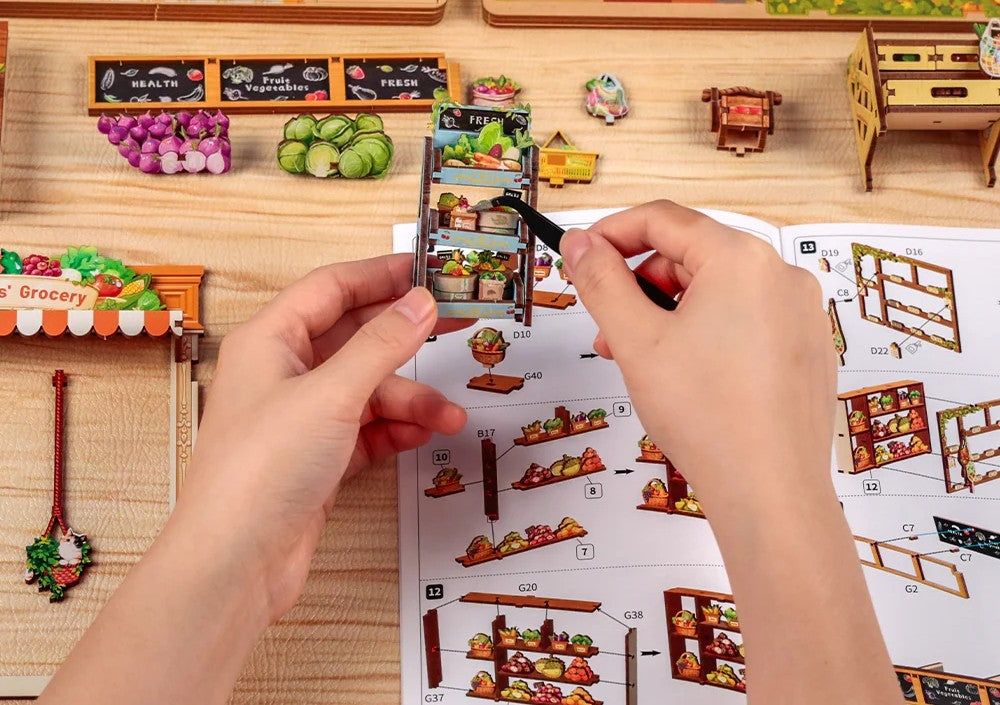 Wood Art - The greens grocery